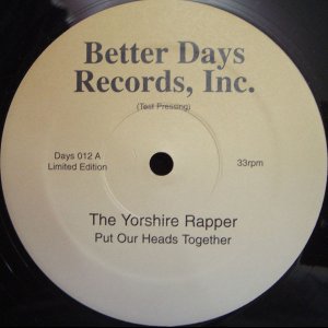 画像: The Yorshire Rapper - Put Our Head Together Re-Edit (Re)
