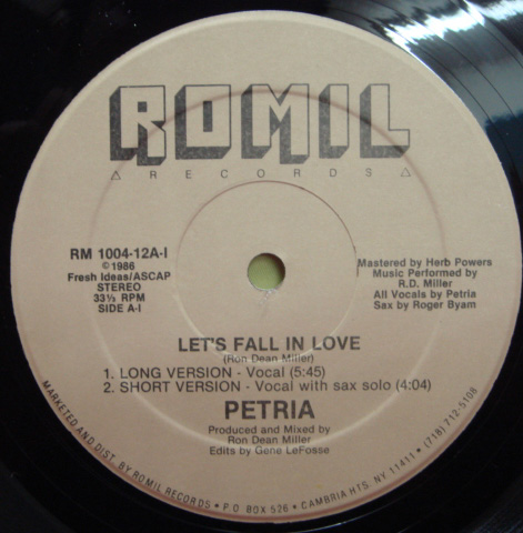 画像1: Petria - Let's Fall In Love