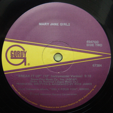 画像: Mary Jane Girls - Break It Up