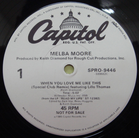 画像1: Melba Moore - When You Love Me Like This