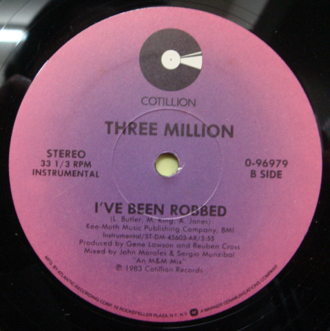 画像: Three Million - I've Been Robbed