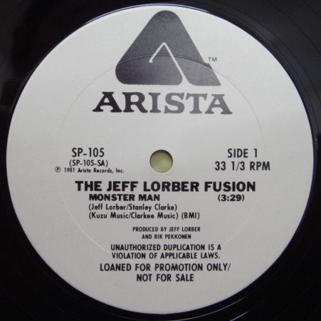 画像1: Jeff Lorber Fusion - Monster Man