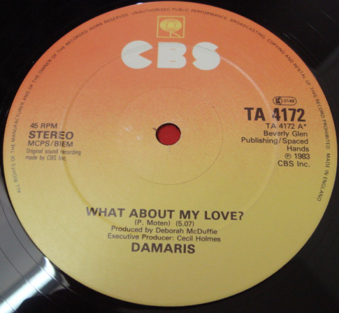 画像1: Damaris - What About My Love