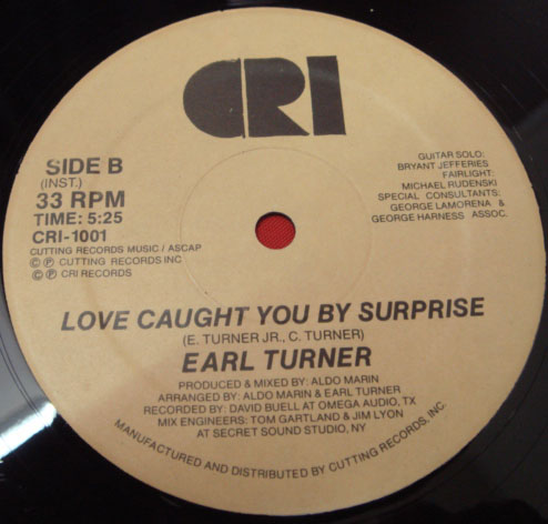 画像: Earl Turner - Love Caught You By Surprise