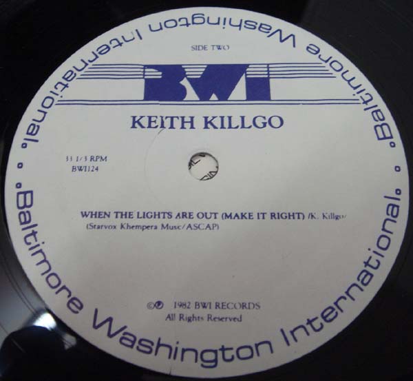 画像: Keith Killgo - Same Title