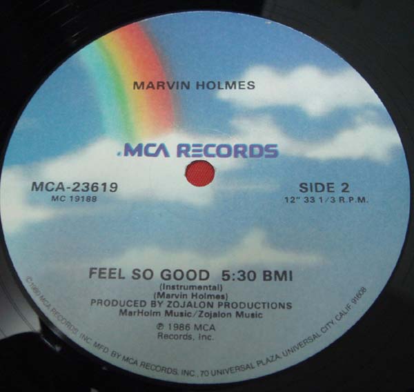 画像1:  Marvin Holmes ‎- Feel So Good 