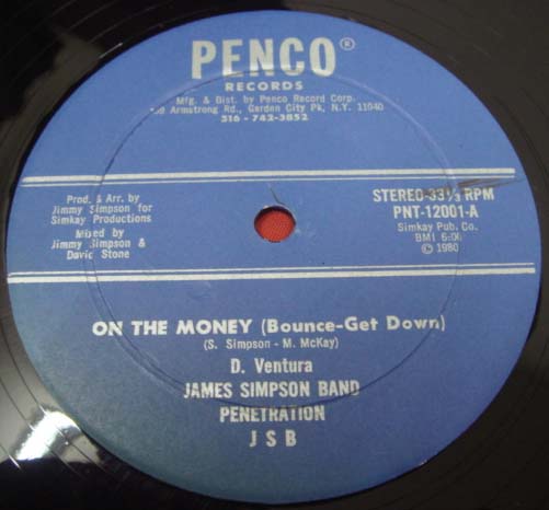 画像1: James Simpson Band  - On The Money