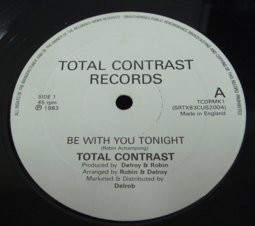 画像1: Total Contrast - Be With You Tonight