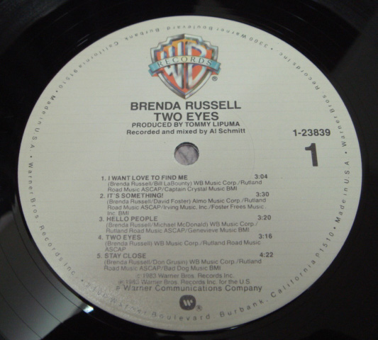 画像: Brenda Russell - Two Eyes