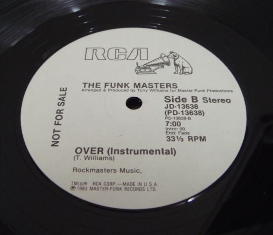 画像: Funk Masters (the) - It's Over(Promo)