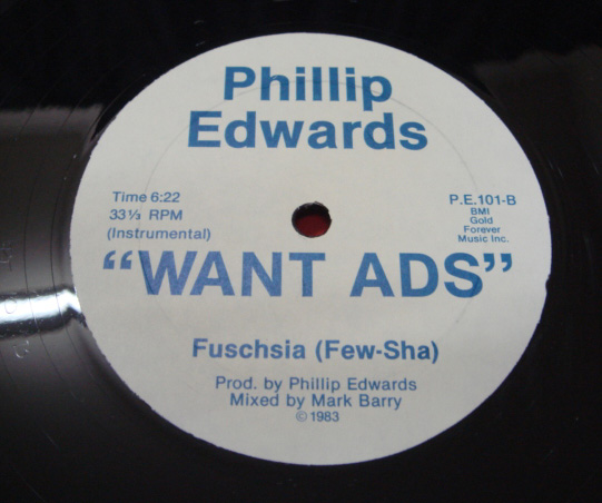 画像: Phillip Edwards - Want Ads