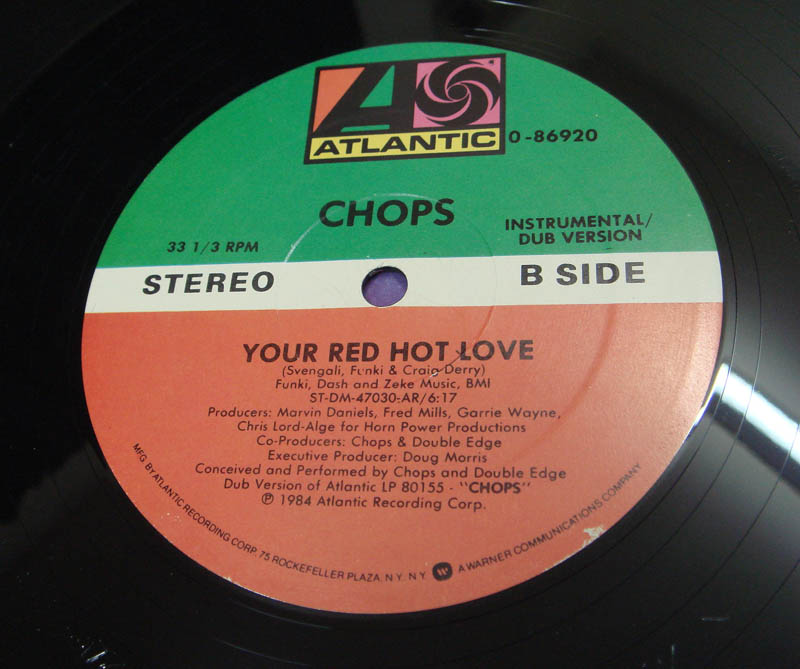 画像: Chops - Your Red Hot Love