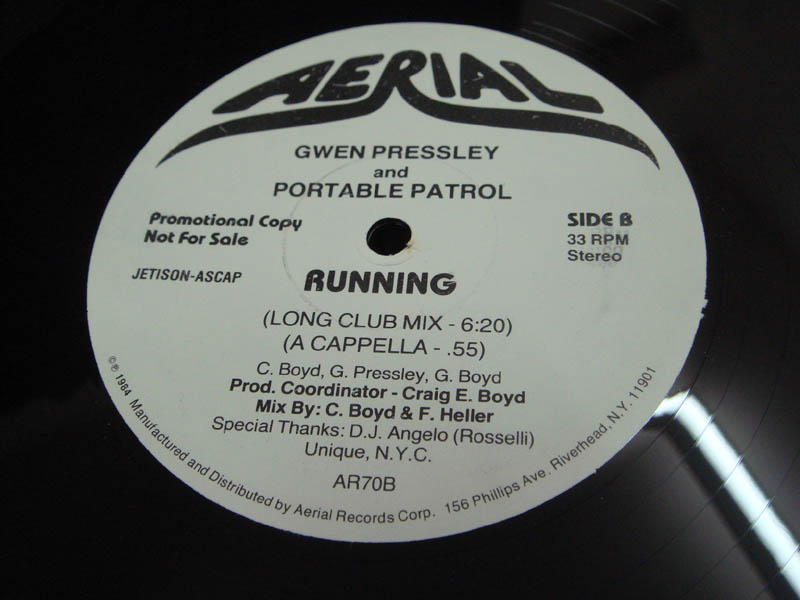 画像: Gwen Pressley and Portable Patrol - Running