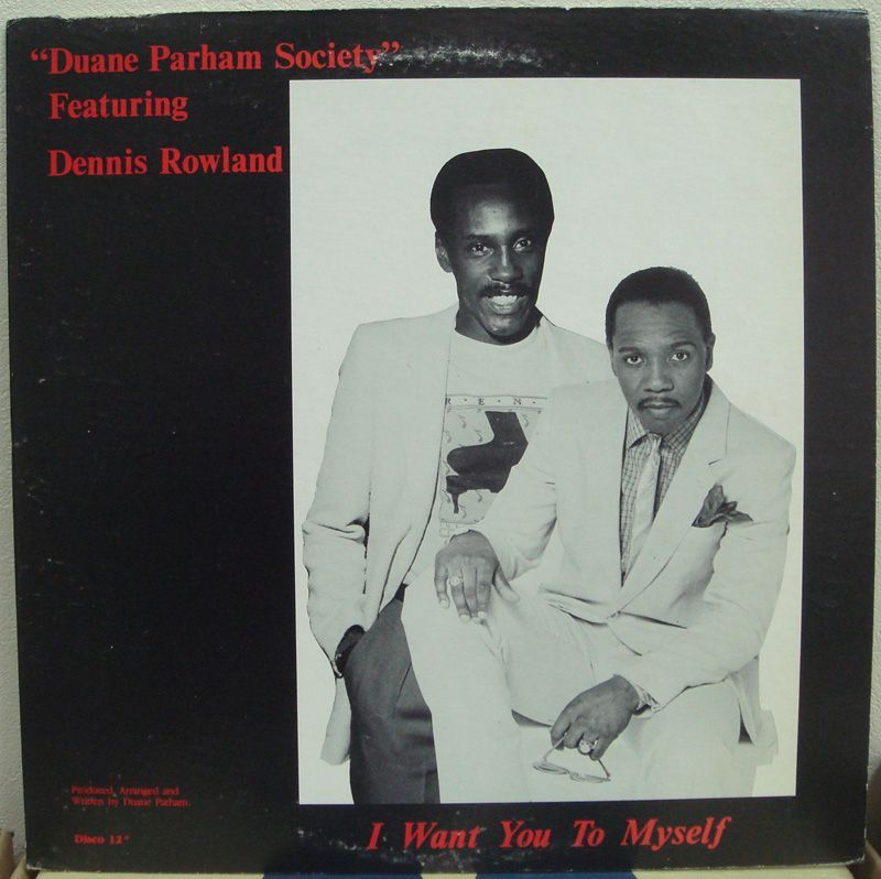 画像1: Duane Parham Society feat Dennis Rowland - I Want You To Myself