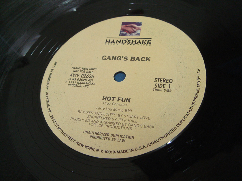 画像: Gang's Back - Hot Fun