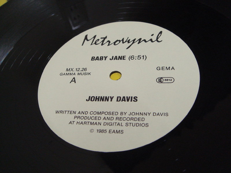 画像: Johnny Davis - Baby Jane