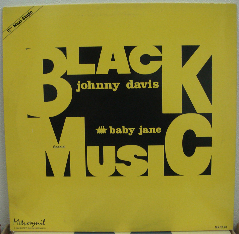 画像: Johnny Davis - Baby Jane