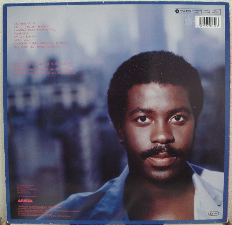 画像: Kashif - Condition of The Heart LP