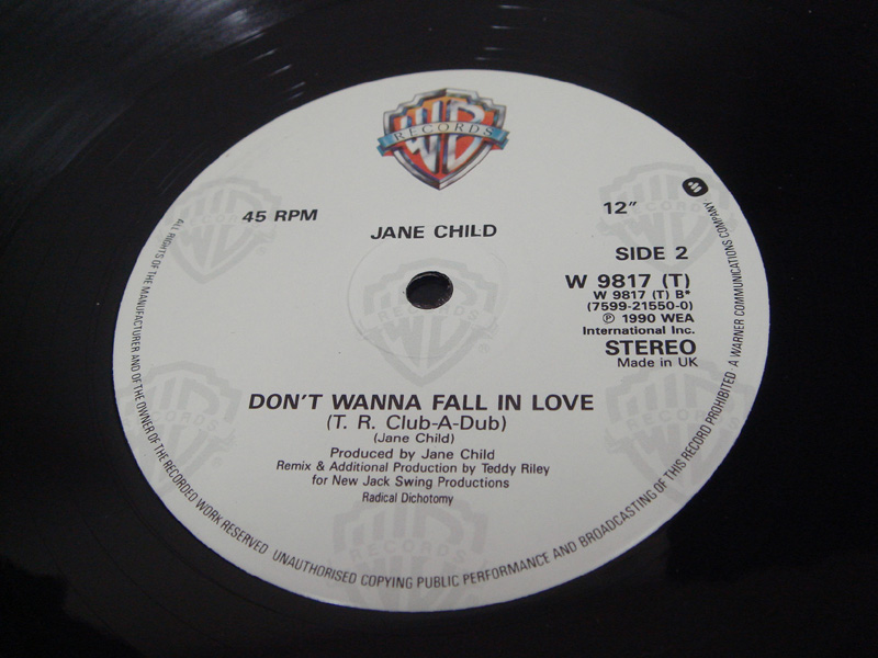 画像: Jane Child ‎– Don't Wanna Fall In Love