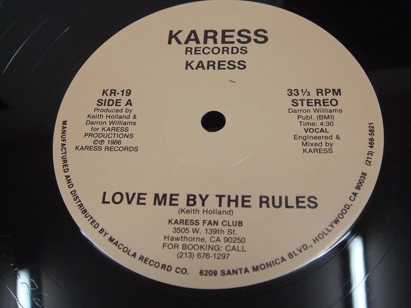 画像1: Karess - Love Me By The Rules