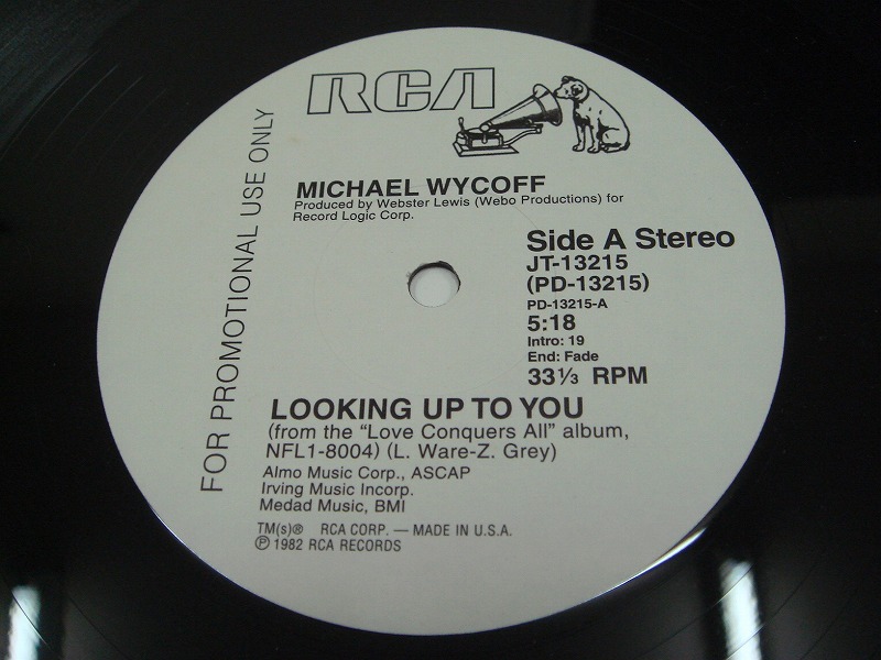 画像1: Michael Wycoff - Looking Up To You (Re)