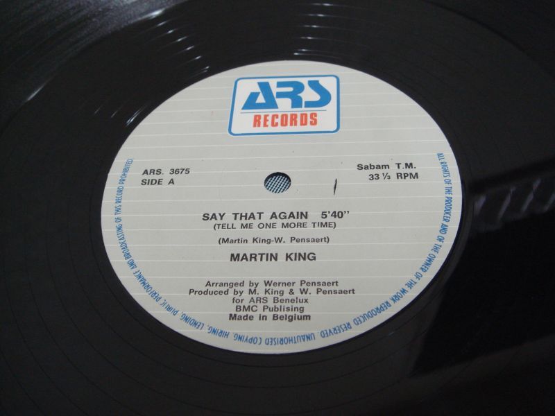 画像: Martin King - Say That Again