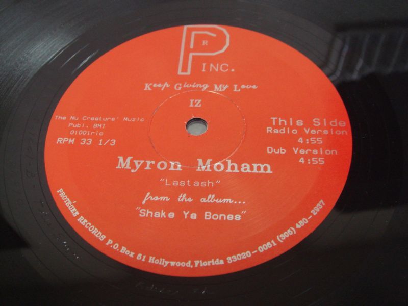 画像: Myron Moham - Keep Giving My Love