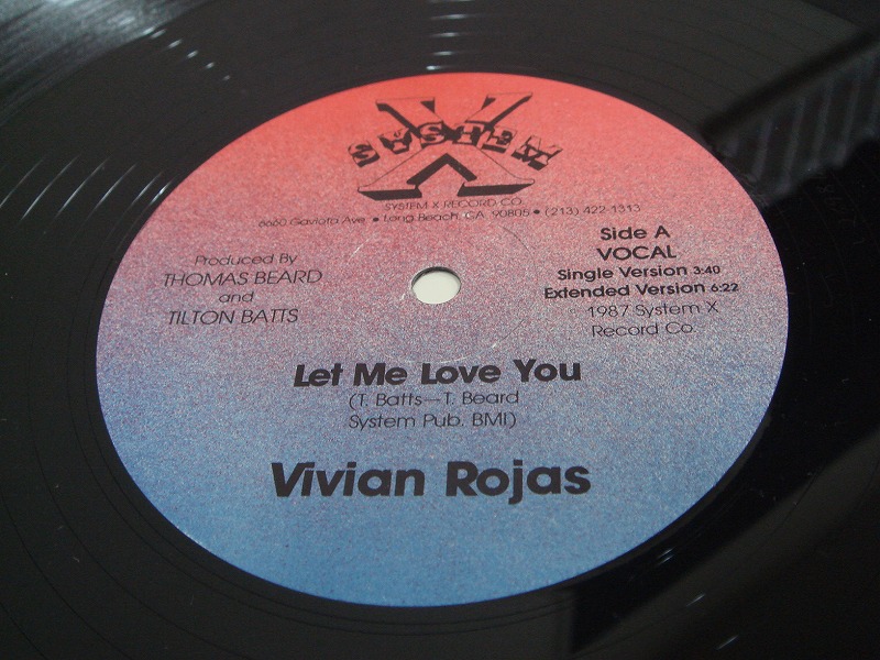 画像: Vivian Rojas ‎– Let Me Love You 
