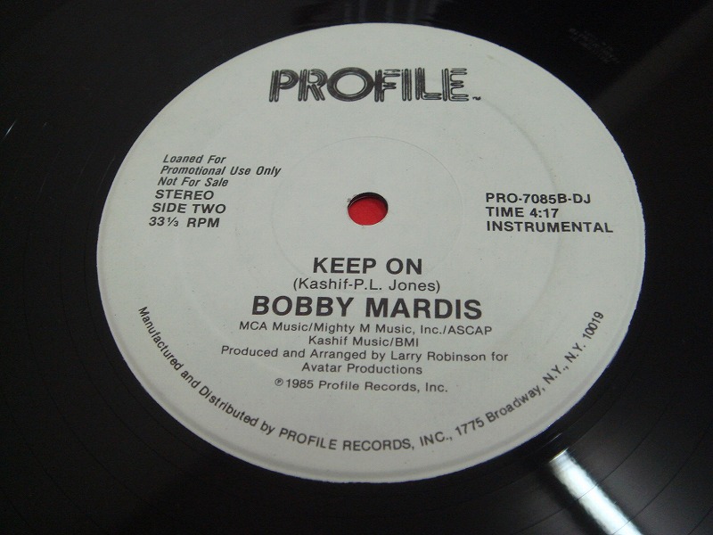 画像: Bobby Mardis - Keep On