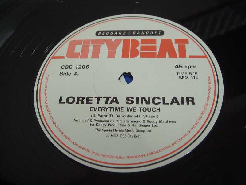 画像: Loretta Sinclair - Everytime We Touch