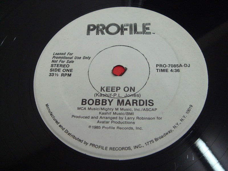 画像1: Bobby Mardis - Keep On