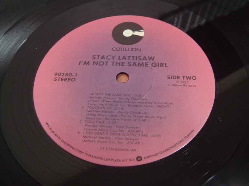 画像: Stacy Lattisaw - I'm Not The Same Girl LP