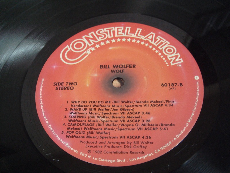 画像: Bill Wolfer - Wolf LP