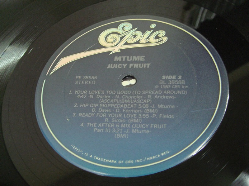 画像: Mtume - Juicy Fruit LP