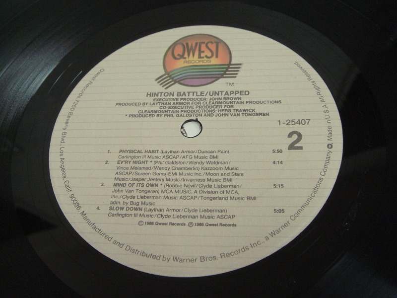 画像: Hinton Battle - Untapped LP