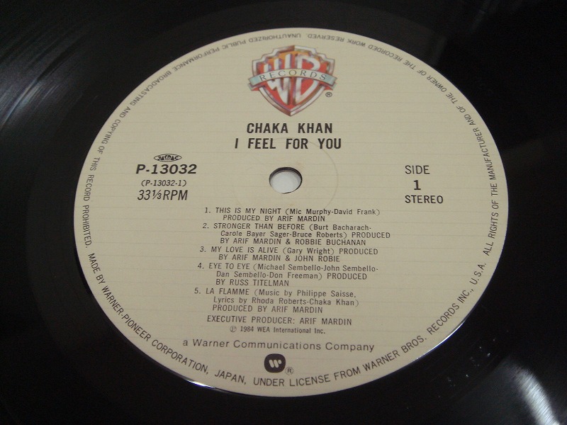 画像: Chaka Khan - I Feel For You  LP