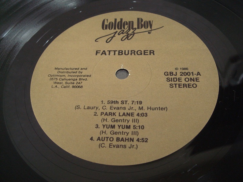 画像: Fattburger - One of a Kind LP