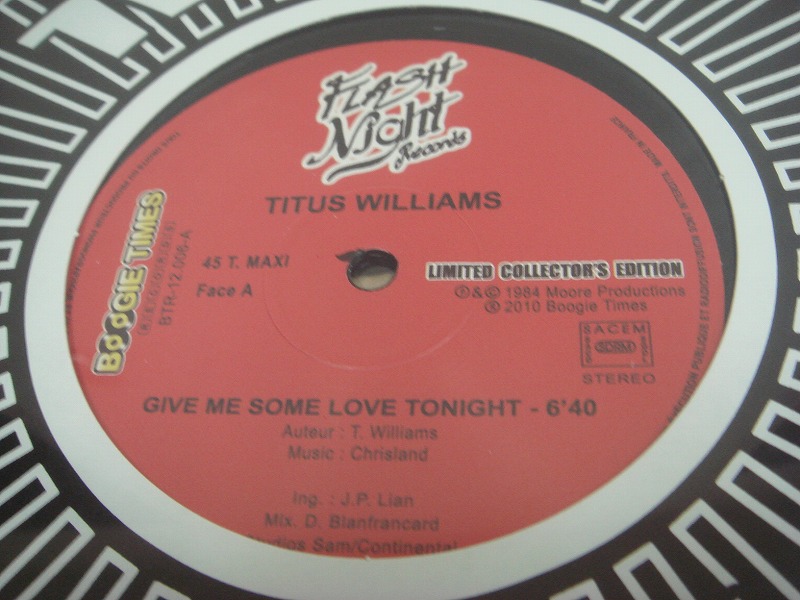 画像1: Titus Williams - Give Me Some Love Tonight  (Re)