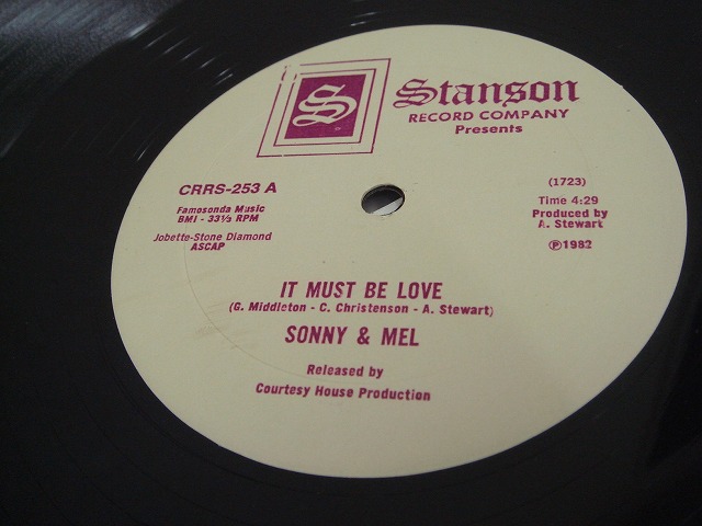 画像1: Sonny & Mel - It Must Be Love