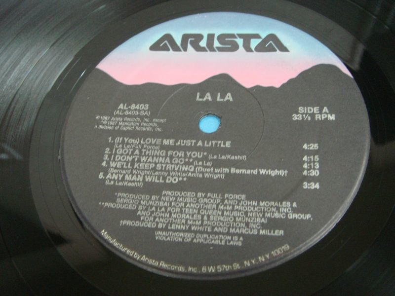 画像:  La La ‎– La La  LP