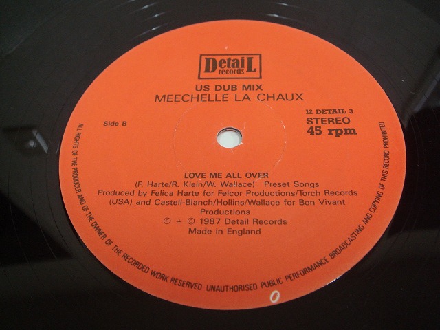 画像: Meechelle La Chaux - Love Me All Over