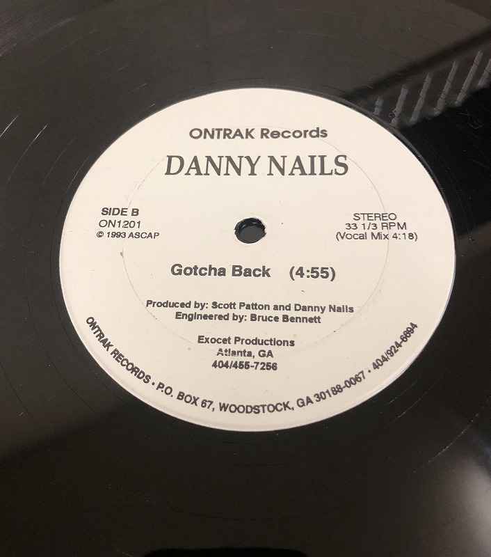 danny nails gotcha back 激レアnew jack-