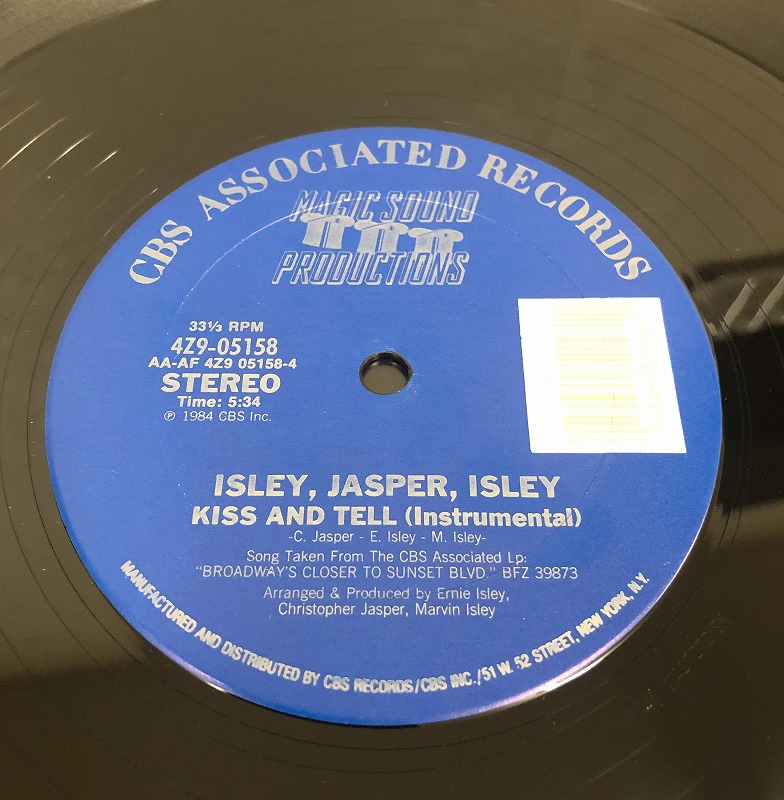 画像: Isley, Jasper , Isley - Kiss And Tell