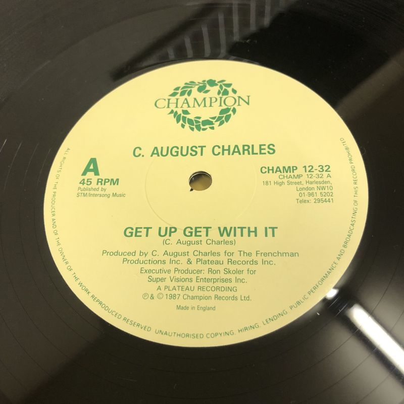 画像: C. August Charles - Get Up Get With It