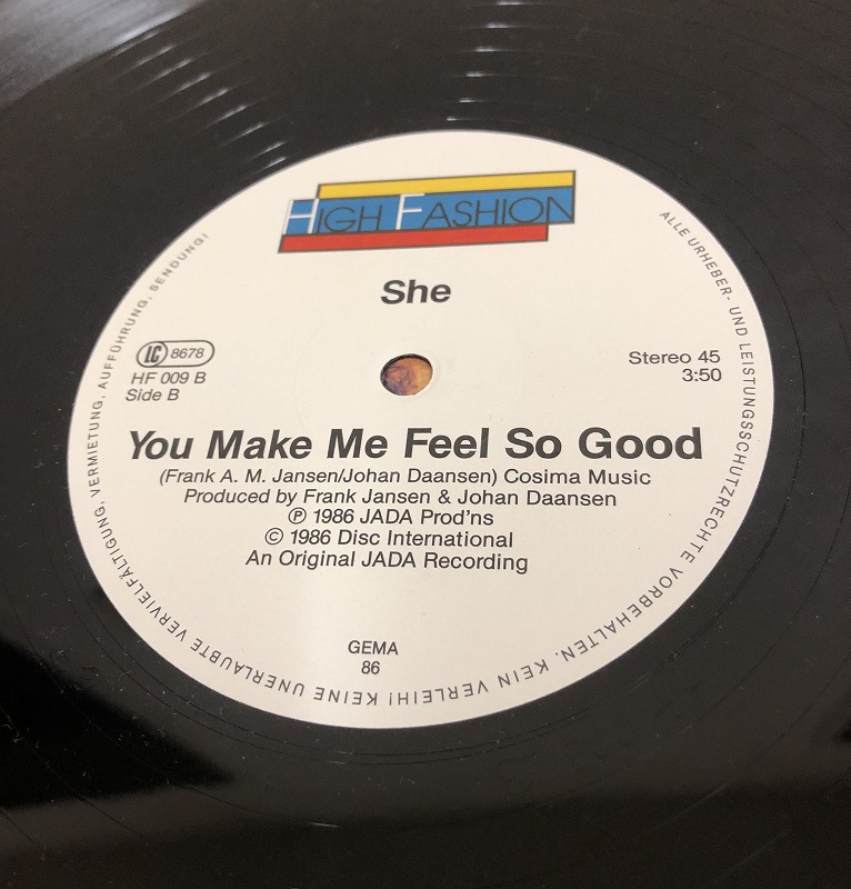 画像: She - You Make Me Feel So Good