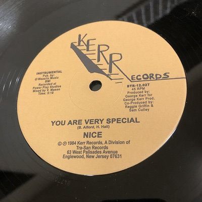 画像:  Nice  ‎– You Are Very Special    (Re)