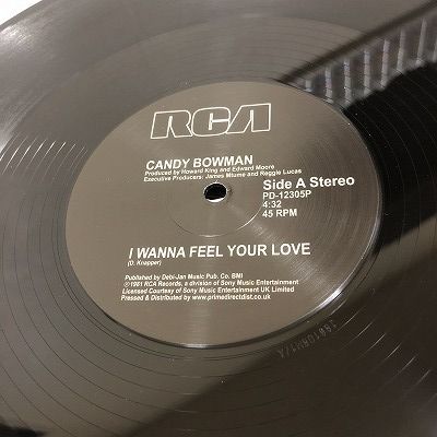 画像1:  Candy Bowman ‎– I Wanna Feel Your Love / Since I Found You  (Re)