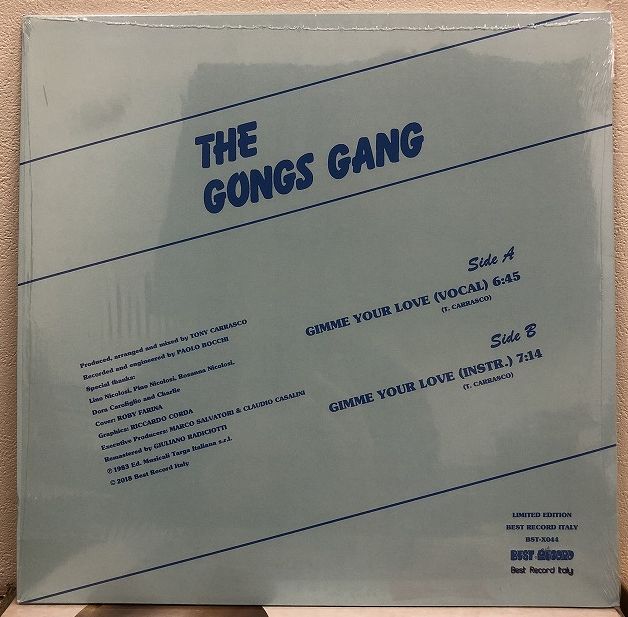 画像: Gongs Gang (The) - Gimme Your Love   (Re)