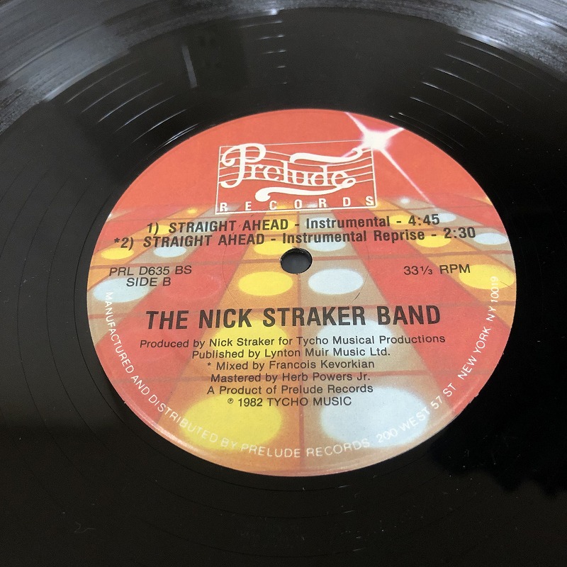 画像: Nick Straker Band (The) - Straight Ahead