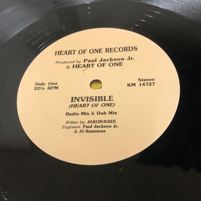 画像1: Paul Jackson Jr &  Heart Of One ‎- Invisible 